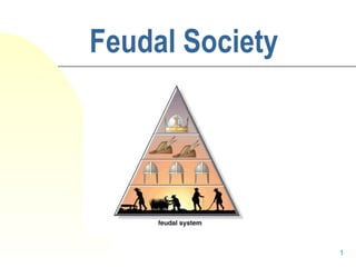 1
Feudal Society
 