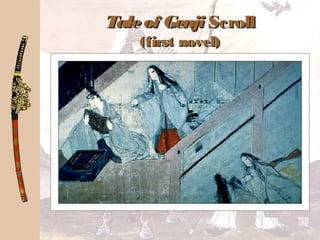 Taleof GenjiTaleof Genji ScrollScroll
(first novel)(first novel)
 