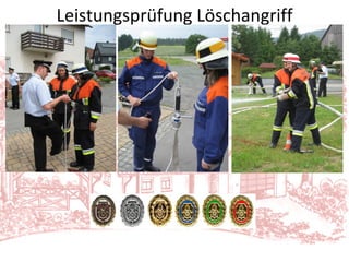 Leistungsprüfung Löschangriff 