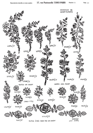 Feuilles fleurs fruits - Pièces estampées ARTMETAL FRAMEX