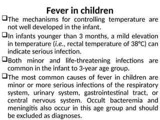 Not Well Developed FEVER.pptx. Basic knowledge about fever. | PPTX