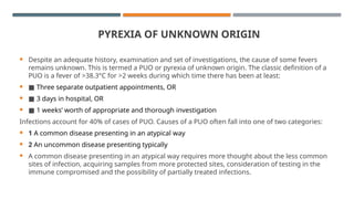 Pyrexia Definition fever details with pathology and physiology | PPTX