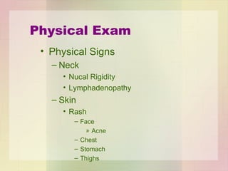 Fever And Rash | PPT