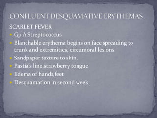 Fever and rash | PPTX