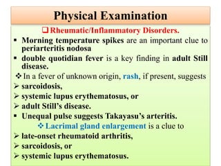 Fever of unknown origin | PPTX