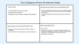 Comprehensive Overview of Fever of Unknown Origin: Causes, Diagnosis ...