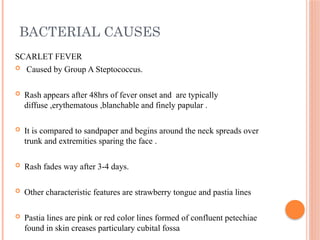 Diffuse Bacterial Rash fever with rash final ppt and it's management.pptx