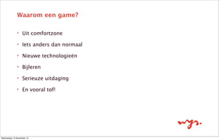 The Game

Wednesday 13 November 13

 