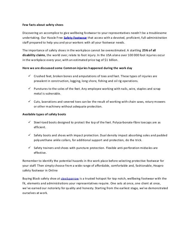 hasslefree safety footwear