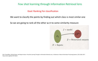Few shot learning/ one shot learning/ machine learning | PPTX