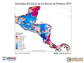 AGRO CLIMATOLOGÍA Y SISTEMAS DE ALERTA TEMPRANA FEWSNET 