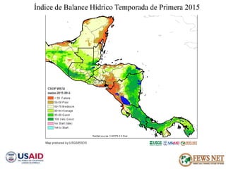 AGRO CLIMATOLOGÍA Y SISTEMAS DE ALERTA TEMPRANA FEWSNET 