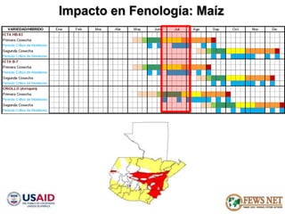 AGRO CLIMATOLOGÍA Y SISTEMAS DE ALERTA TEMPRANA FEWSNET 