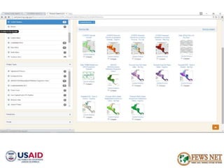 AGRO CLIMATOLOGÍA Y SISTEMAS DE ALERTA TEMPRANA FEWSNET 