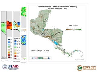 AGRO CLIMATOLOGÍA Y SISTEMAS DE ALERTA TEMPRANA FEWSNET 