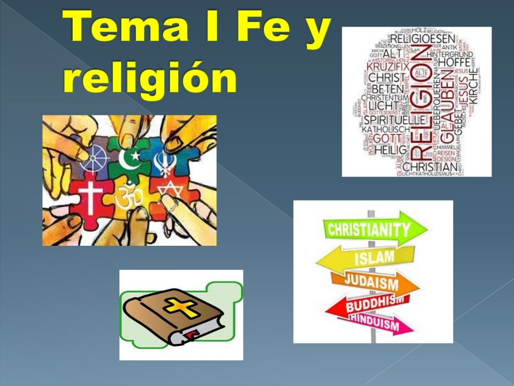 Fe y religion Fe y religion