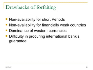 Factoring & Forfaiting | PPT