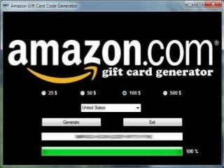 Amazon Gift Card Generator