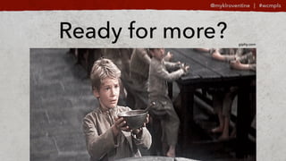 Ready for more? giphy.com
 