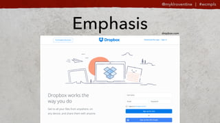 Emphasis dropbox.com
 