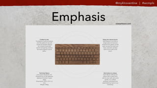 Emphasis oreeartisans.com
 