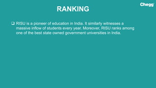 Rajasthan ILD Skills University - [RISU], Jaipur1 | PPTX