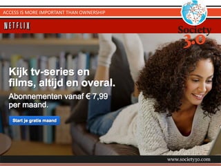 ACCESS 
IS 
MORE 
IMPORTANT 
THAN 
OWNERSHIP 
 