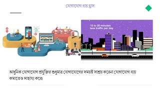 ময গ জ্য গ ব্যয় হ্র স
আধুবনক ময গ জ্য গ প্রযুবির শুধুম ত্র ময গ জ্য জ্গর সময়ই স শ্রয় কজ্রন ময গ জ্য গ ব্যয়
কম জ্তও স হ যয কজ্র।
 