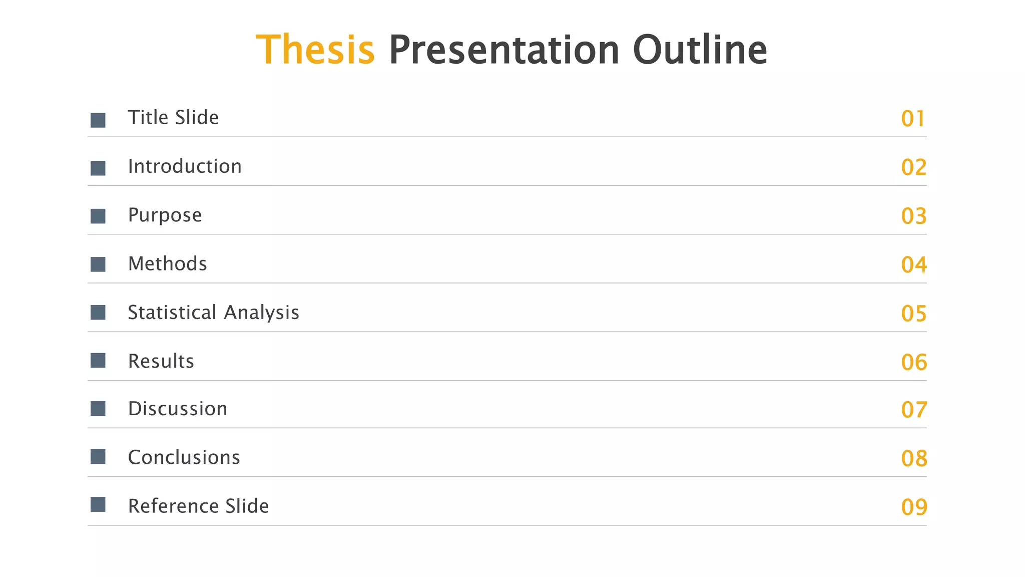 Ff0297 01 Free Professional Thesis Powerpoint Template 16x9 Pptx
