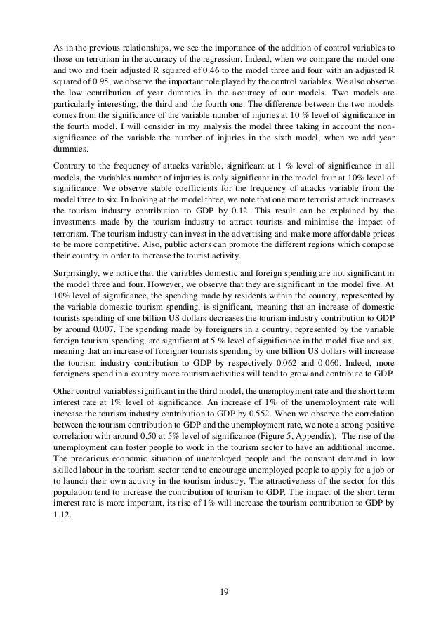 Master thesis terrorism