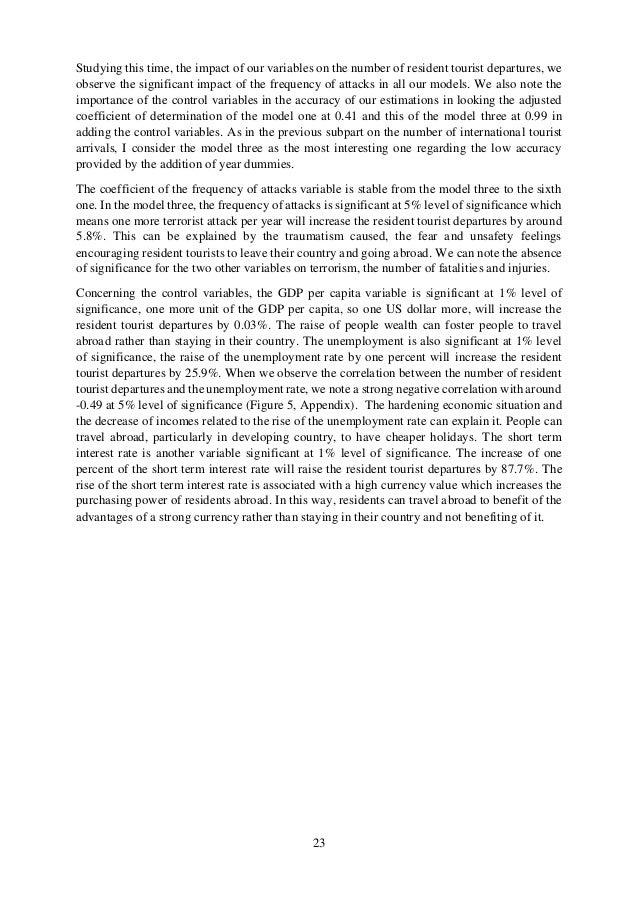 Master thesis terrorism