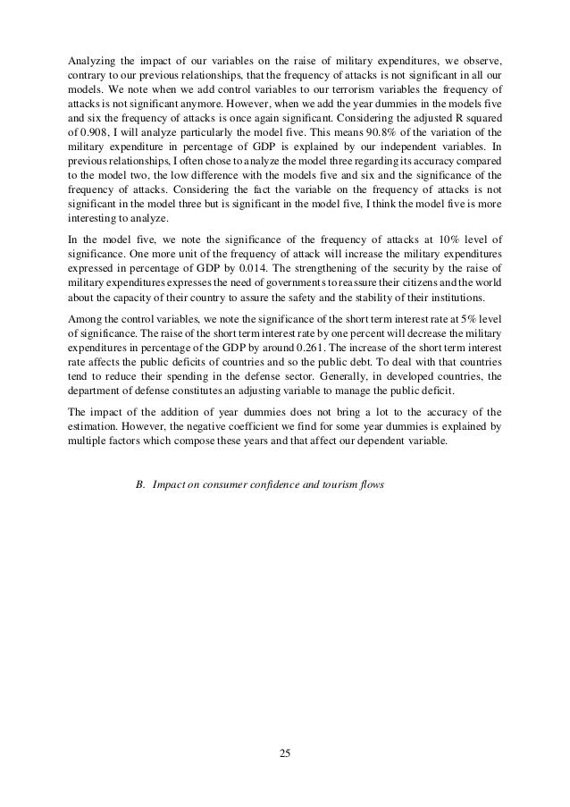 Master thesis terrorism