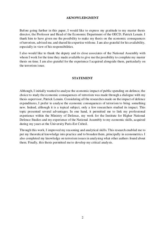 Acute Topic Questions For A Global Terrorism Dissertation phd thesis on terrorism