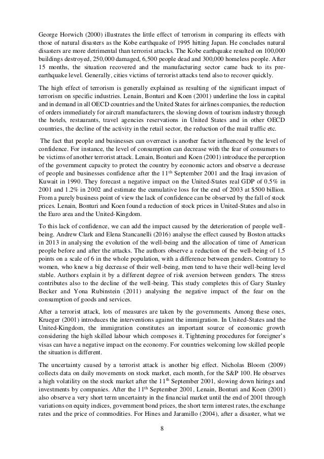 masters economic thesis