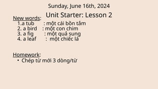 F&F 2 - Unit starter - Lesson 1,2 Family and Friends 2 | PPTX
