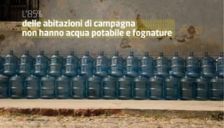 L’85%
            delle abitazioni di campagna
            non hanno acqua potabile e fognature




                                                   Guatemala
132 |   FF3300 | muSIca / graFIca: otolab
                 FotograFIa: guatemala
 
