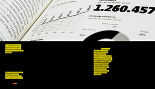 Per un designer penso che          La sua definizione               fino a pochi anni fa, occuparsi esclusivamente       e precedente riflessione          La mia tesi vuole sottolineare l’importanza
questo sia il momento più          si è estesa e non si dovrebbe    dei layout delle pagine e delle fonti                sulle ragioni di quanto sta       del modus operandi del designer e la sua




                                                                                                                                                                                                                il Re-Designer
interessante ed ambizioso          attualmente parlare              tipografiche; oggi significa invece ripensare        accadendo. si avanza così         integrazione, nel processo decisionale prima
in cui trovarsi nel mercato dei    di quotidiani, ma di brand       all’intero processo. Lo scopo della mia tesi         l’ipotesi che in contesti         e nel gruppo di lavoro poi, al fine
quotidiani. In tutto il mondo      mediatici che confezionano       è stato quello di riflettere sulla trasformazione    progettuali favorevoli,           di creare un prodotto editoriale di successo,
vi è un gran subbuglio attorno     e distribuiscono storie          in corso, cercando di valutarne le criticità,        il progettista possa              laddove l’innovazione — al di là della
al settore dei quotidiani e alle   multicanale: dal momento         ma anche le opportunità. Essa vuole proporre         acquistare un ruolo rilevante     distribuzione, della forma e del contenuto—
loro sorti: vi è un continuo       in cui la notizia accade fino    il passaggio dal redesign al RE-Designer,            grazie alle sue caratteristiche   sta in un flusso produttivo ottimizzato, in cui
susseguirsi di progetti            all’uscita del quotidiano,       un nuovo paradigma progettuale ed                    di multidisciplinarità, empatia   pianificazione, creatività e lavoro di gruppo
di redesign, i direttori dei       il giorno seguente.              una nuova epistemologia della pratica                e creatività, caratteristiche     sono il fulcro del processo di confezionamento
giornali ripensano alle loro       I lettori sanno che quando       professionale del designer.                          che sono funzionali allo          dell’informazione. *
strategie, analizzano quello       acquistano il quotidiano         La proposta si fonda sulla considerazione che        sviluppo della capacità
che fanno e come lo fanno,         le notizie sono già vecchie      l’immediata reazione, impulsiva e superficiale,      di comprendere la realtà-         Quali sono state le tue esperienze progettuali
cercano nuove soluzioni            e, per questo motivo,            della maggior parte dei quotidiani, nostrani         società-complessità               più significative? e perché?
e nuove tattiche.                  cercano contestualizzazione,     ed esteri, è stata una corsa a rifarsi il trucco —   e finalizzate alla riuscita       Il progetto della mia tesi e l’interesse che nutro
Nella società contemporanea        approfondimento e chiedono       dimagrendo per abbattere i costi della carta         di un buon progetto               verso il mondo dei quotidiani
il quotidiano non è più            una selezione.                   e sfoggiando il full color per cercare di piacere    di redesign; inteso non           in generale e il newspaper design nello
solamente un giornale che          Essere un newspaper              agli inserzionisti e a un numero maggiore            come ri-disegno, ma come          specifico, nascono prima di tutto dal contesto
viene pubblicato ogni giorno.      designer significava,            di lettori — senza un’approfondita                   ri-progetto e ri-pensamento.      professionale nel quale mi sono trovato


12 |         FF3300 | eDItorIa / InFormatIon DeSIgn: FF chiama FF
 