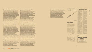 già dal 1909. E difatti Marinetti, Boccioni,           a prender subito posizione e a seguire             a una idea - all’arte nostra, a quello che
Russolo e Carrà, i primi attori del Futurismo          gli avvenimenti con tutta l’anima.                 v’è di più profondo in noi, anche più profondo




                                                                                                                                                           Rivista - Lacerba
milanese, elessero Lacerba organo del loro             Si tratta di salvaguardare e difendere tutto       della nostra qualità di cittadini italiani.
movimento, utile strumento per diffondere              quello che c’è di più italiano nel mondo,          A tutti gli amici conosciuti e sconosciuti
le loro idee e le loro imprese. Tuttavia Papini        anche se non tutto cresciuto in terra nostra.      che fin qui ci seguirono ed aiutarono diamo
e Soffici mantennero sempre una posizione più          Non possiamo stare zitti. Forse questa             appuntamento qui, nello stesso posto,
defilata rispetto a Marinetti e ai suoi; l’articolo    è l’ora più decisiva della storia europea dopo     il giorno dopo la pace. Oggi, giorno
“Il cerchio si chiude” del 15 febbraio 1914            la fine dell’impero romano.                        di preparazione e di pericolo, ognuno
manifestò con chiarezza le divergenze                  Noi ci proponiamo di esprimere in questo           si reca al suo posto di combattimento”.
inconciliabili, soprattutto in materia                 libero giornale di avanguardia, il nostro
di rappresentazione artistica, tra il gruppo           pensiero con tutta quella schiettezza che
fiorentino e quello milanese.                          ci sarà possibile col rigore presente. Noi
La rivista continuerà ad ospitare articoli,            sentiamo che questo pensiero è quello di
manifesti, testi paroliberi dei seguaci                tutta la gioventù intelligente italiana e anche
di Marinetti, ma le strade tra il gruppo               della maggior parte del popolo.Noi vorremmo
fiorentino e i milanesi saranno ormai                  incanalare queste aspirazioni e queste forze
irrimediabilmente divise. La rivista può               per la necessaria rivincita dell’Italia”. Da
comunque contare sulla collaborazione,                 questo fascicolo in poi la rivista sarà soltanto
tra gli altri, di Lucini, Govoni, Ungaretti, Jahier,   politica e si assisterà a un crescendo di
Sbarbaro, Max Jacob, Guillaume Apollinaire,            violenza interventista che culminerà con la
Paul Fort, nonché dei pittori Rosai e Boccioni,        propaganda enfatica dei miti della violenza
dell’architetto Sant’Elia, del musicista Russolo.      purificatrice, della razza, del sangue. Lacerba
Con l’inizio della prima guerra mondiale               sospende le pubblicazioni col numero del 22
Lacerba si getta immediatamente                        maggio 1915, quando l’Italia è ormai in guerra.
nel fuoco del dibattito tra interventismo              Papini festeggia l’entrata nel conflitto con
e atteggia-mento neutrale, orientandosi verso          toni trionfalistici e, forse inconsapevole della
un violento e acceso sostegno dell’entrata             portata di un evento che sconvolgerà il volto,
in guerra dell’Italia. Il numero 16 del 15 agosto      non solo artistico e letterario, dell’Europa,
1914 ospita un corsivo redazionale che recita:         è certo di un rapido ritorno alla consueta
“Se la guerra presente fosse soltanto                  attività della rivista:
politica ed economica, noi, pur non restando           “Non abbandoniamo perciò la nostra opera.
indifferenti, ce ne saremmo occupati piuttosto         La riprenderemo con nuove forze, senza nulla
alla lontana. Ma siccome questa è guerra               rinnegare e molto, speriamo, aggiungendo.
non soltanto di fucili e di navi,                      Questo non è un addio ma una pausa
ma anche di cultura e di civiltà ci teniamo            e una sosta. Non rinunciamo a una sillaba,


184 |         FF3300 | DoSSIer: le riviste futuriste
 