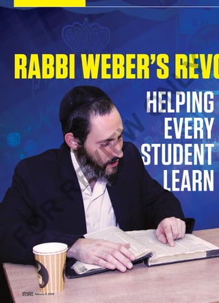 HELPING
EVERY
STUDENT
LEARN
RABBI WEBER’S REVO
18 February 3, 2016
FO
R
R
EVIEW
O
N
LY
 