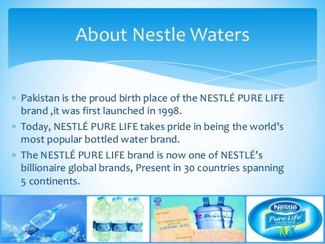 nestle water facts