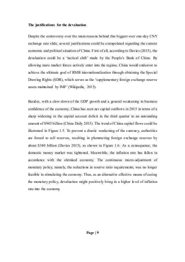 China devalued its currency image