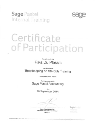 certificates for pastel