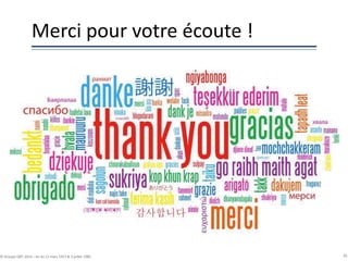 Merci pour votre écoute !
62© Groupe QPC 2014 – loi du 11 mars 1957 & 3 juillet 1985
 