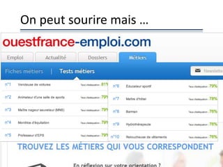 On peut sourire mais …
 