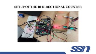 SETUP OF THE BI DIRECTIONAL COUNTER
 