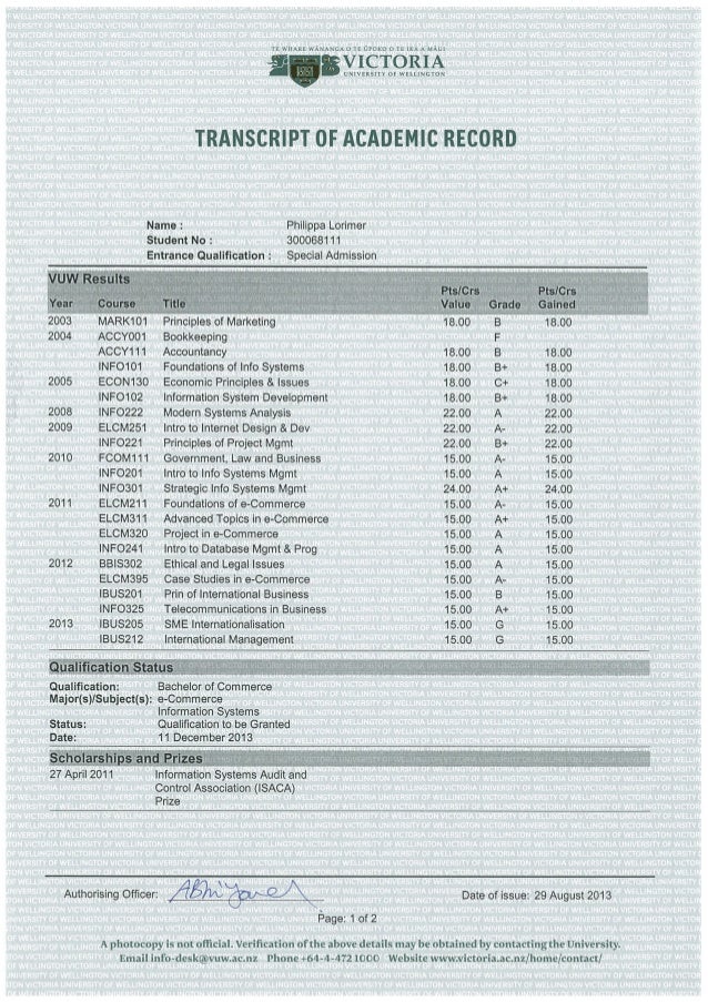 Official Uni Transcript duc-hong-duc-hong6-tiktok