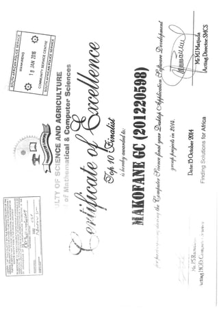 desktop App Certificate