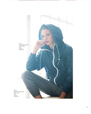 SWP01
Cashmere Sweatpants
Black, Gray
XS/L
fw2015
retail $275
T019
Windbreaker Hoodie
Litoral, White
XS/L
fw2015
retail $225
13
 