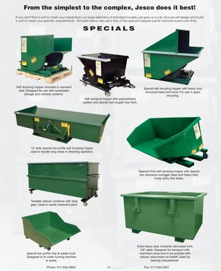 Overhead Hopper JescoCatalog | PDF