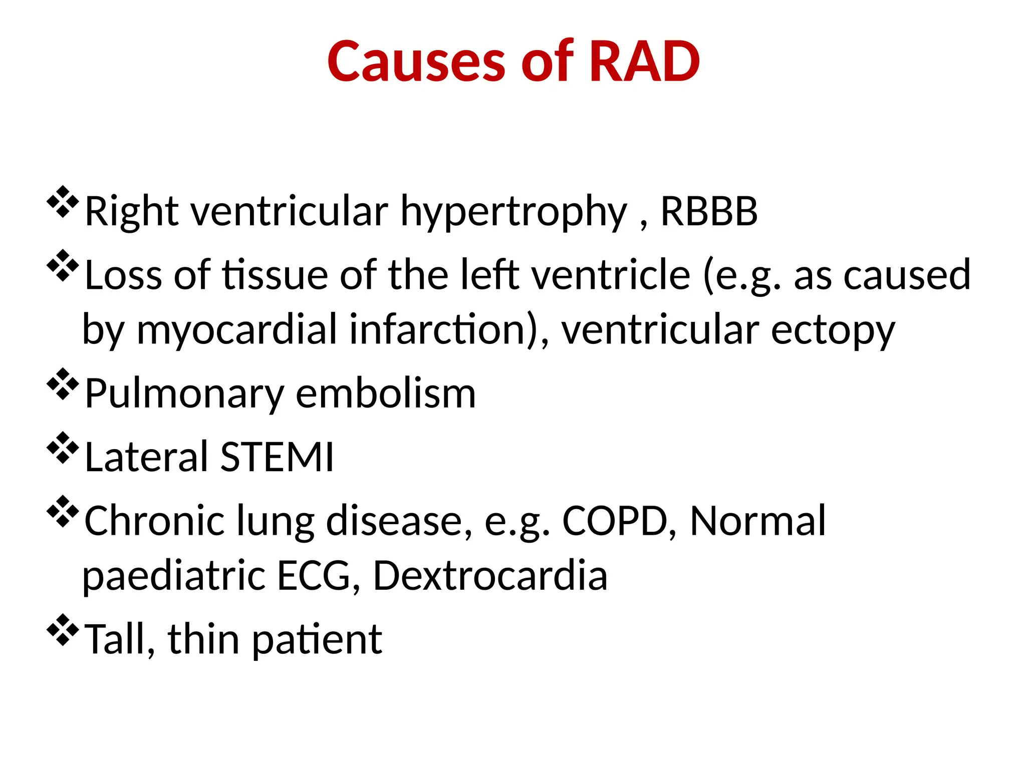 Rad Ecg Example lecture on cardiac Axis on ecg for nurses | PPTX